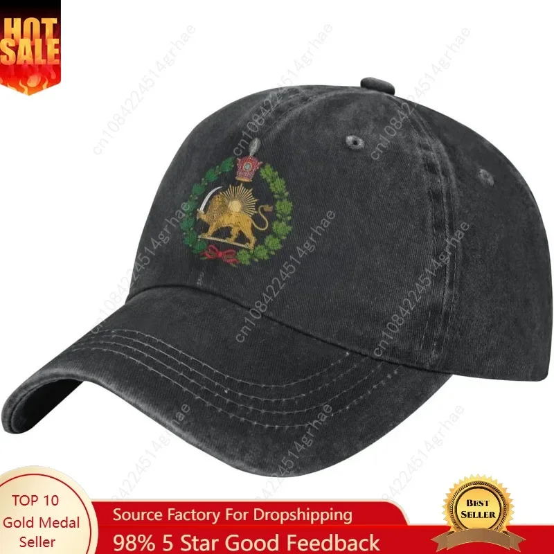 Golf Cap Dad - Casquette de baseball avec drapeau persan,