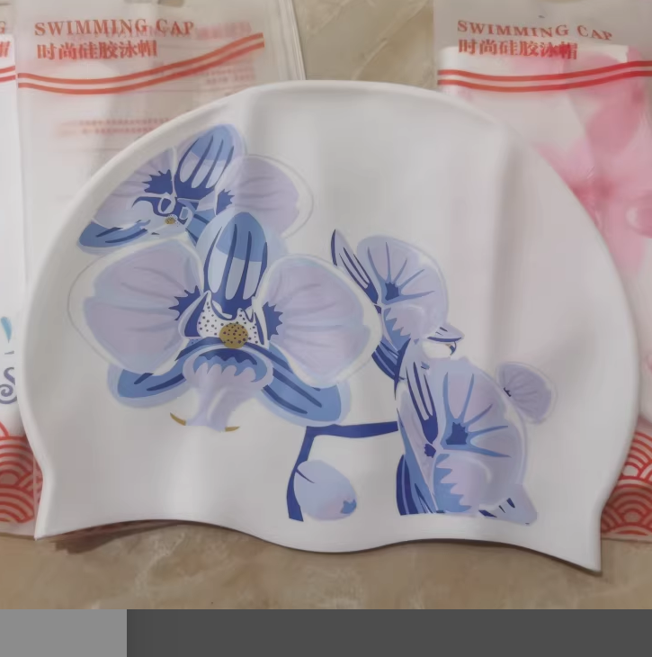 Swim Hat Silicone - Chapeaux de natation en Silicone imperméables