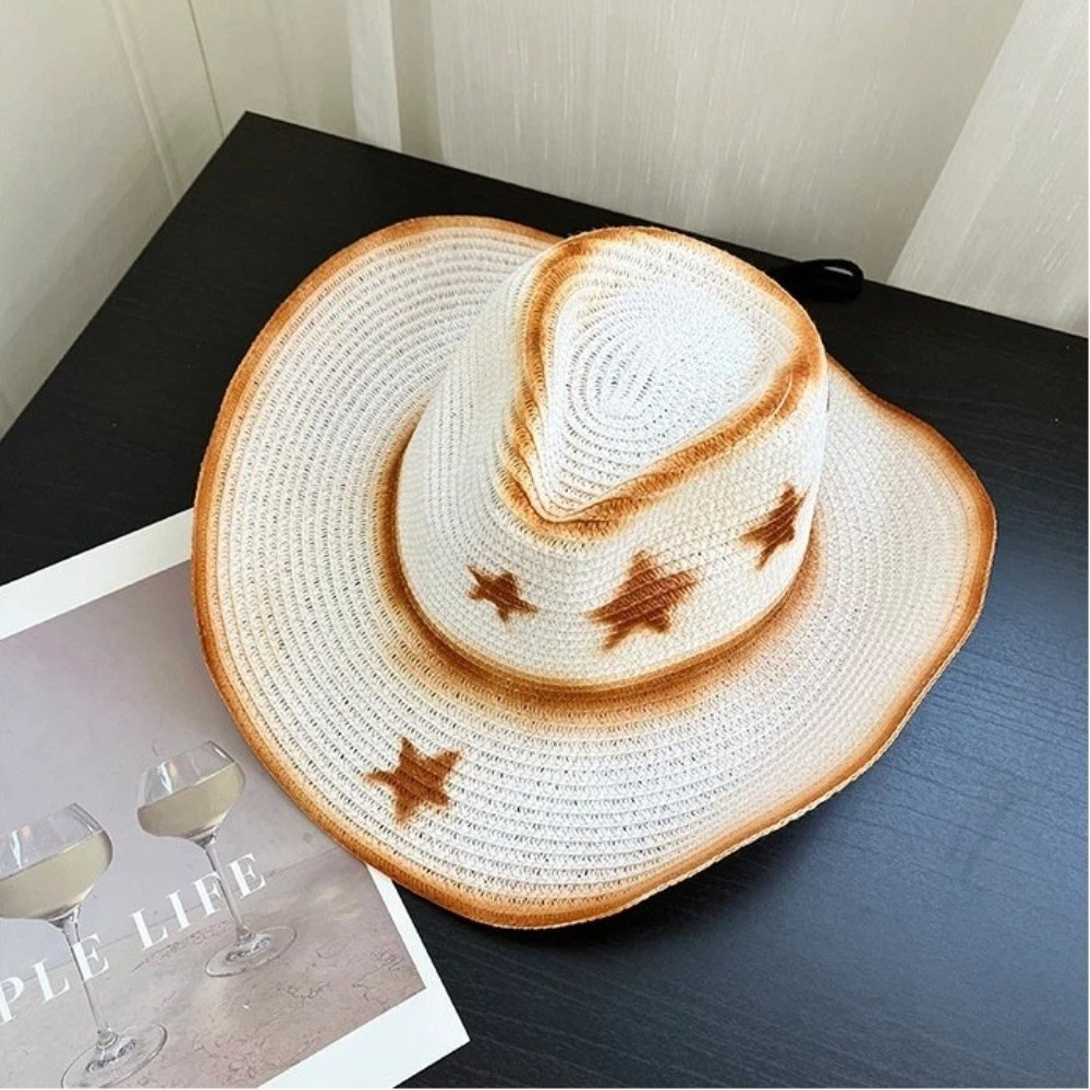 Chapeau de cowboy respirant à  - Cowboy Hat Straw avis et prix