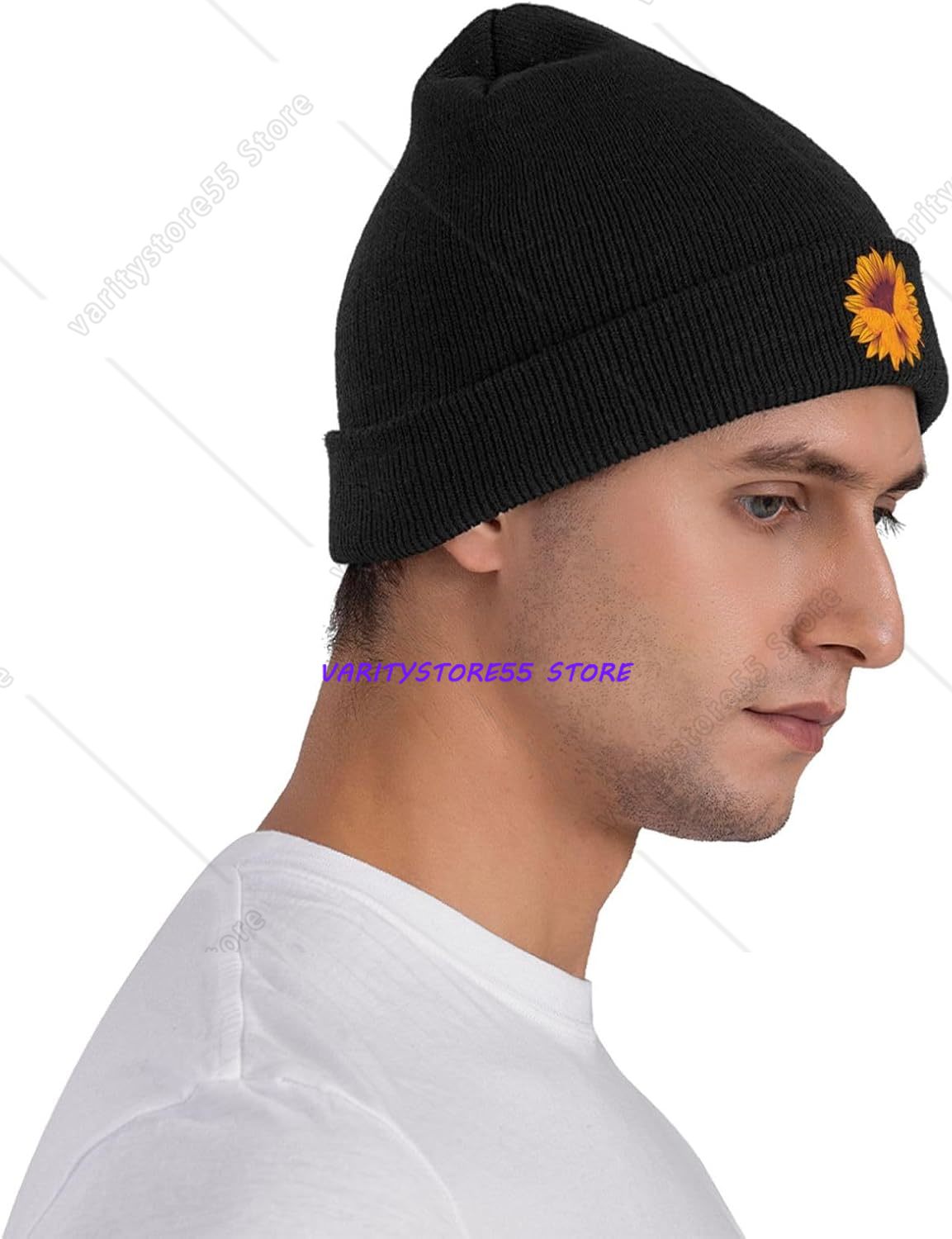 Bonnet tricoté à motif de tour - Beanie Cuffed Knit avis et prix
