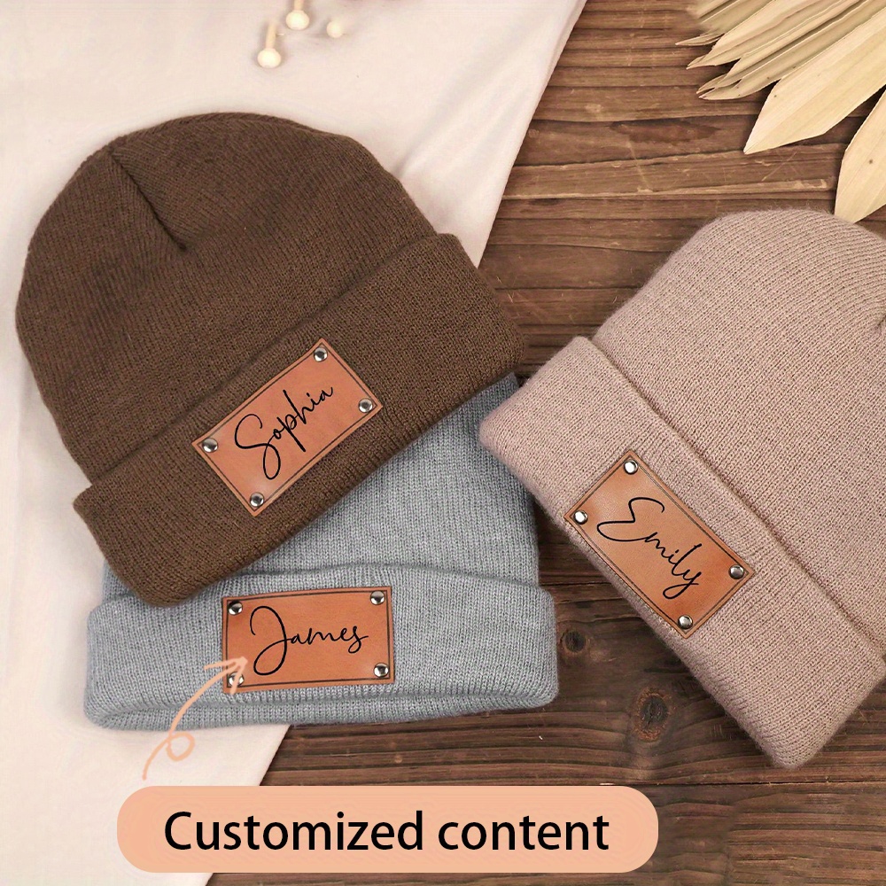 Bonnet en tricot avec étiquett - Beanie Cuffed Knit avis et prix